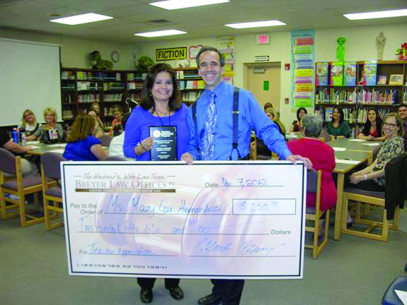 Mary Lou Hernandez and Mark Breyer